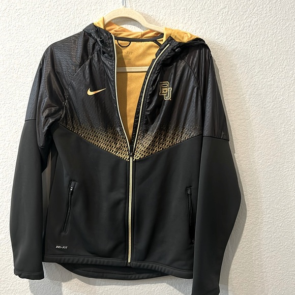 Baylor‎ University Nike dry fit jacket size M - Picture 1 of 5